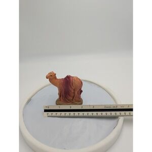 Vintage Chalkware Nativity Animal Figure - Standing Camel 3-1/2"